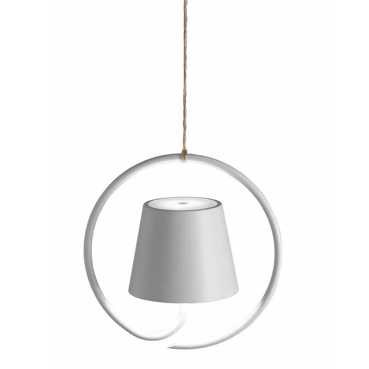 Hanging Lamp - AuraGlow-White-State of Style