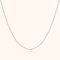 Hanging Necklace - Aurélie-Silver-State of Style