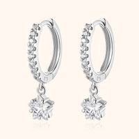 Hanging Star Earrings - Lyra-Silver-State of Style