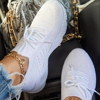 HannasSneaks | Trendy Casual Sneakers for Women-White-4.5-State of Style