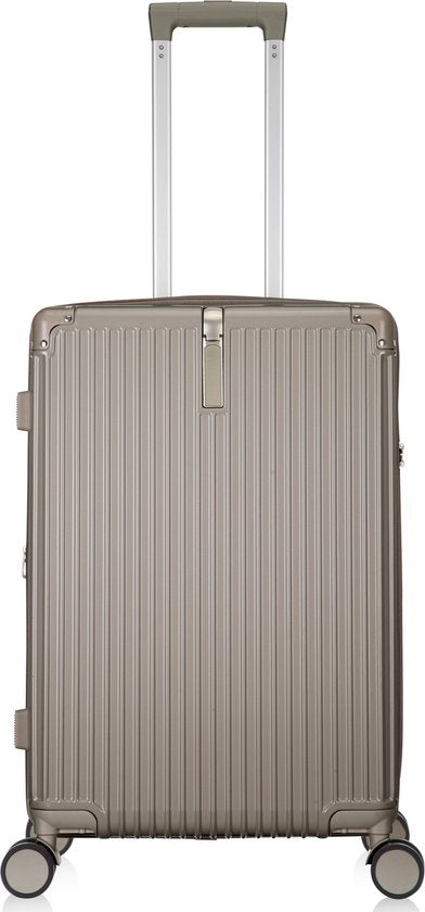 Hard case suitcase with extras – Mykonos-Gray-S (39 L)-State of Style