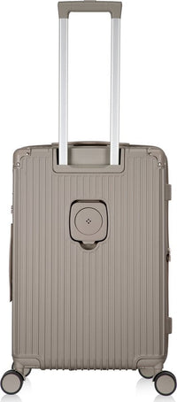 Hard case suitcase with extras – Mykonos-Gray-S (39 L)-State of Style