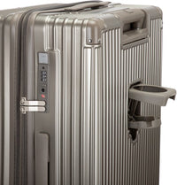 Hard case suitcase with extras – Mykonos-Gray-S (39 L)-State of Style