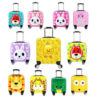 Hard-shell children's suitcase – Seoul-Yellow Bear-State of Style