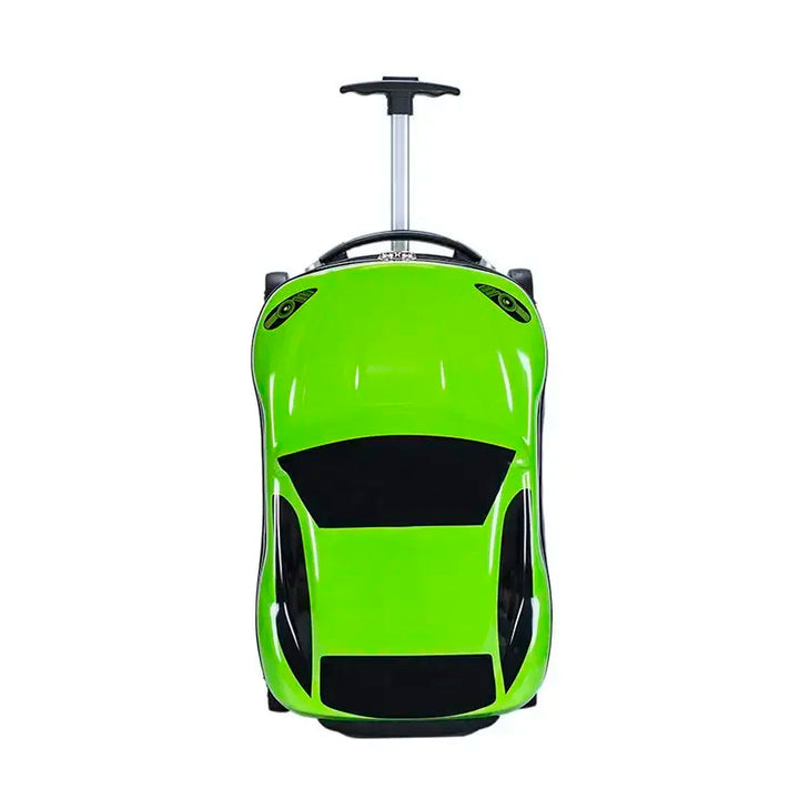 Hard-shell children's suitcase with car design – Turin-Green-State of Style