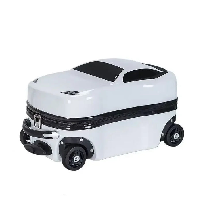 Hard-shell children's suitcase with car design – Turin-Yellow-State of Style