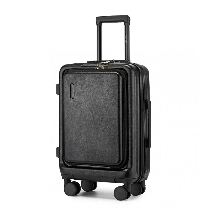 Hard-shell suitcase – Denver-Black-S (40 L)-State of Style