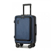 Hard-shell suitcase – Denver-Blue-S (40 L)-State of Style