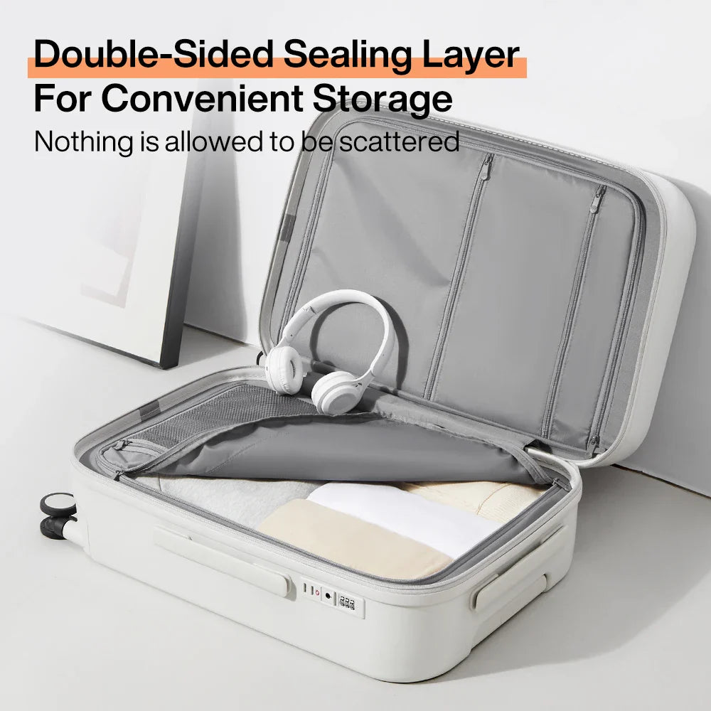 Hard-shell suitcase – Lyon-Black-S (42 L)-State of Style
