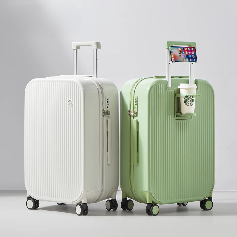 Hard-shell suitcase – Lyon-Black-S (42 L)-State of Style