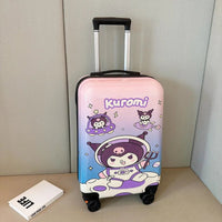 Hard shell suitcase - Osaka-Pink Blue Hand Luggage-State of Style
