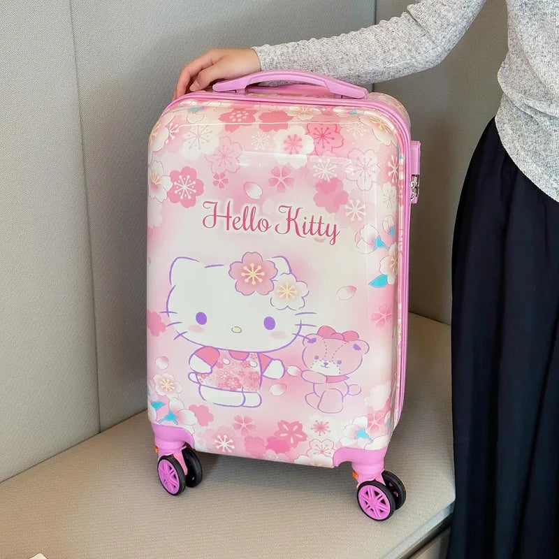 Hard shell suitcase - Osaka-Pink Hand Luggage-State of Style