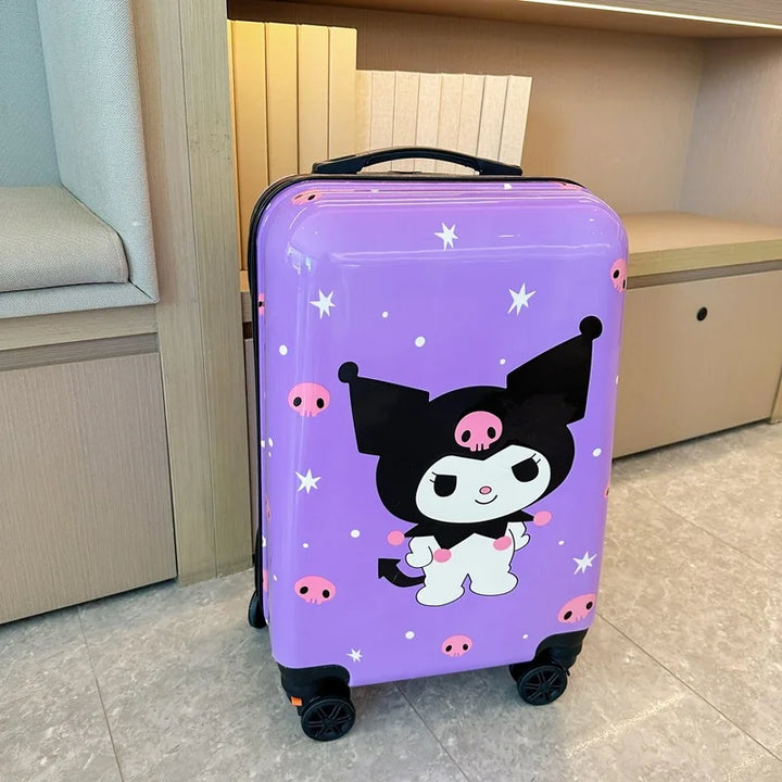 Hard shell suitcase - Osaka-Purple Hand luggage-State of Style