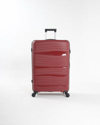 Hard-shell suitcase – Oslo-Red-S (39 L)-State of Style
