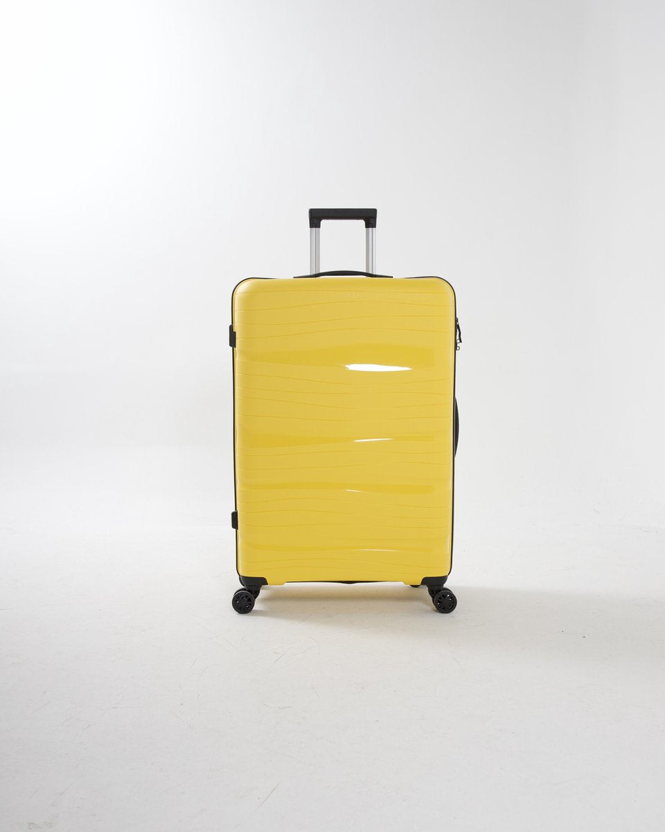 Hard-shell suitcase – Oslo-Yellow-S (39 L)-State of Style