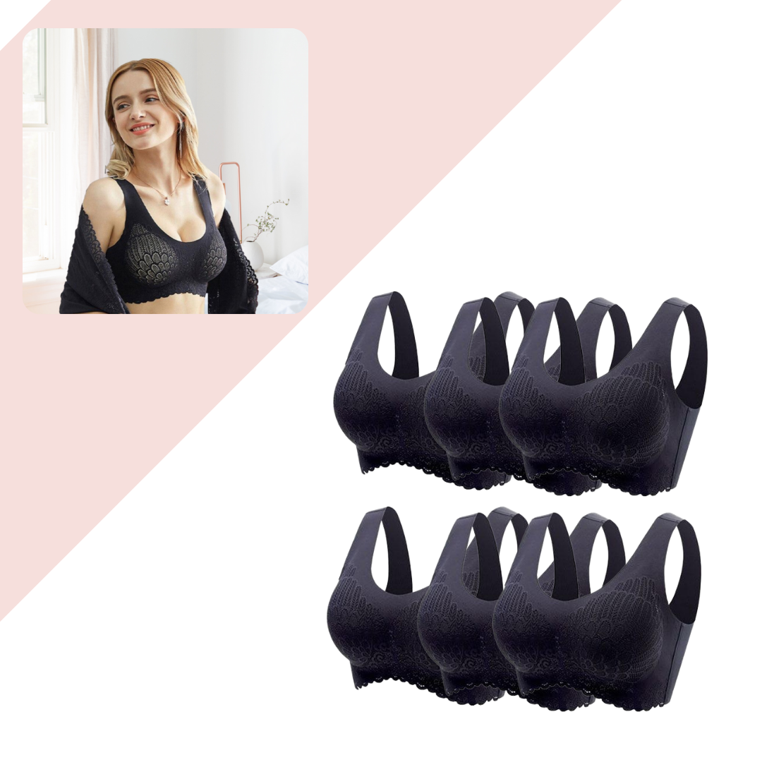 HardBra | Women's Comfortable & Supportive Everyday Bra-Black-M-State of Style