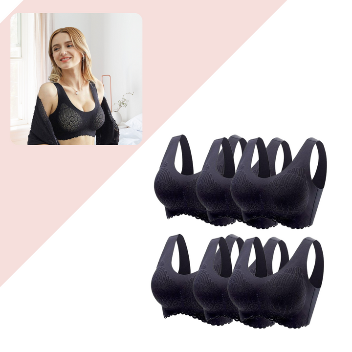 HardBra | Women's Comfortable & Supportive Everyday Bra-Black-M-State of Style