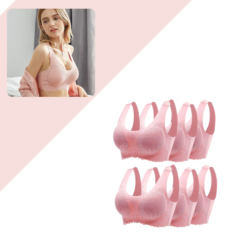 HardBra | Women's Comfortable & Supportive Everyday Bra-Pink-M-State of Style