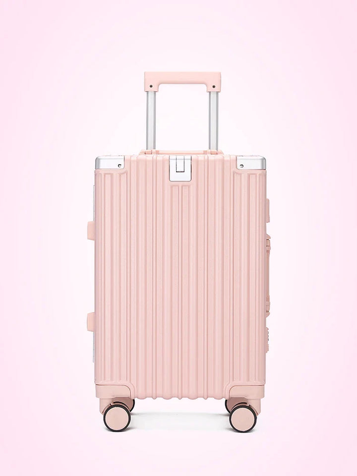 Hardshell suitcase – Campus-Pink-XL (90 L)-State of Style