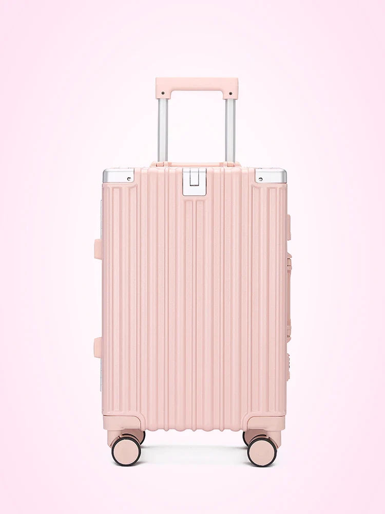 Hardshell suitcase – Campus-Pink-XL (90 L)-State of Style