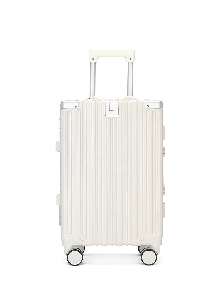 Hardshell suitcase – Campus-White-S (39L)-State of Style