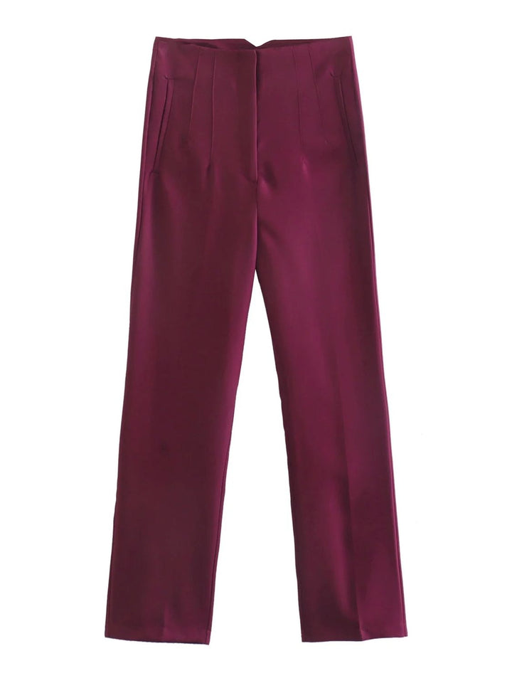 HarleenPants | Women's Stylish & Comfortable Trousers-Beige-XS-State of Style