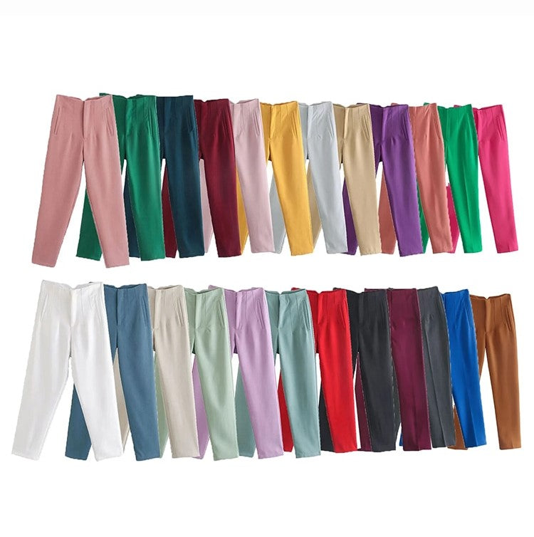 HarleenPants | Women's Stylish & Comfortable Trousers-Beige-XS-State of Style