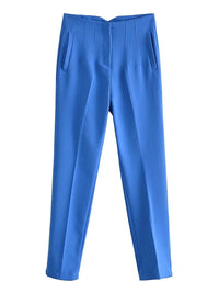 HarleenPants | Women's Stylish & Comfortable Trousers-Blue-XS-State of Style