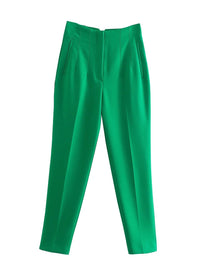 HarleenPants | Women's Stylish & Comfortable Trousers-Green-XS-State of Style