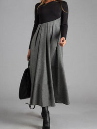 Harmony Dress with Colourful Style – Elina-Grey-XS-State of Style