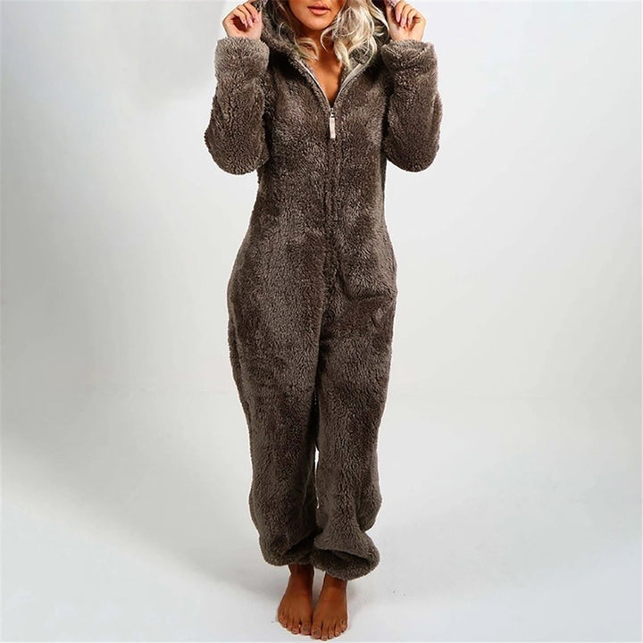 HarrietOnesie | Women's Cozy & Stylish Lola Onesie-Brown-S-State of Style