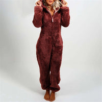 HarrietOnesie | Women's Cozy & Stylish Lola Onesie-Wine-S-State of Style