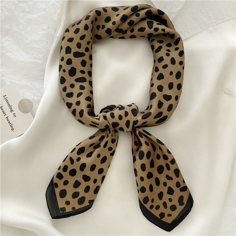 HarrietScarf | Women's Stylish & Versatile Mini Scarf-Coffee-State of Style