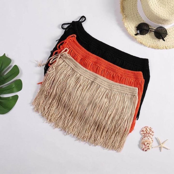 Hawaii Skirt | Stylish & Flowy Ibiza-Inspired Summer Skirt-Orange-State of Style
