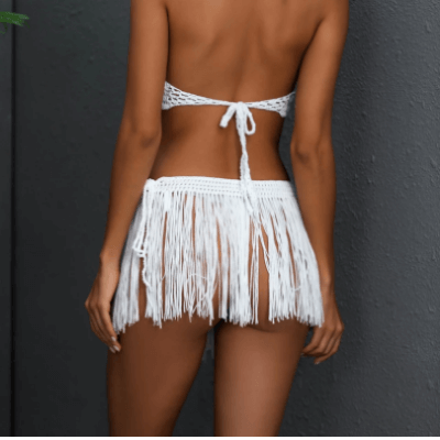 Hawaii Skirt | Stylish & Flowy Ibiza-Inspired Summer Skirt-Orange-State of Style