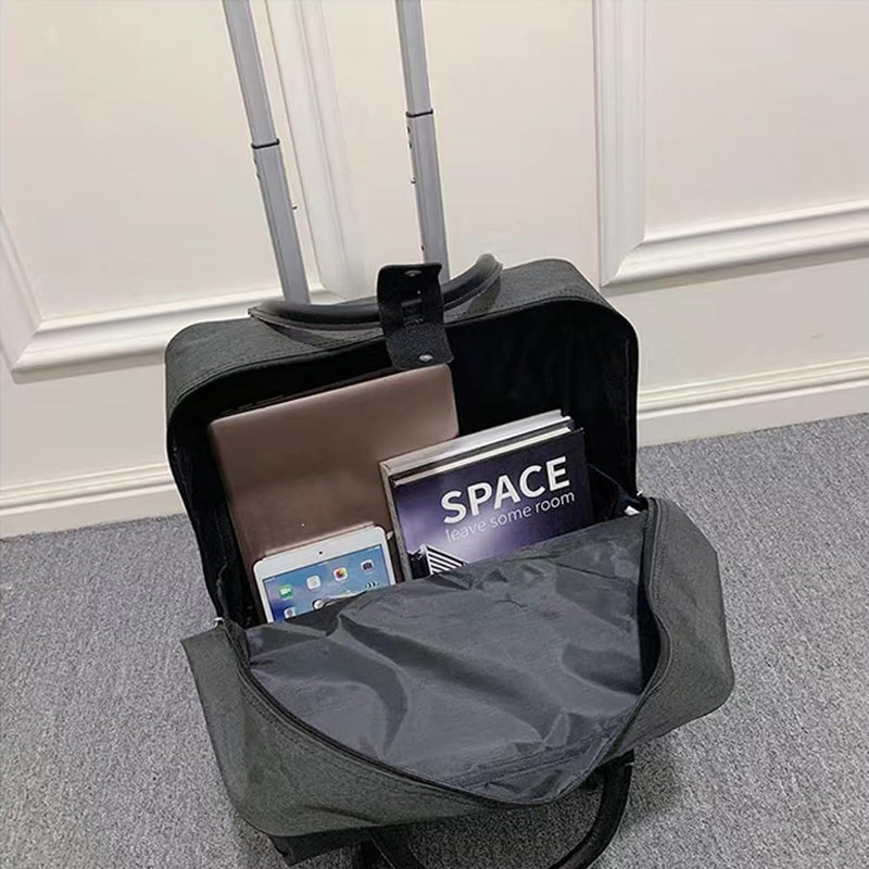 Lightweight Carry-On Luggage with Spinner Wheels and Laptop Compartment