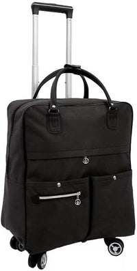Lightweight Carry-On Luggage with Spinner Wheels and Laptop Compartment
