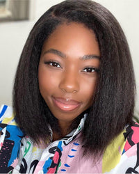 HD Lace Wig 5x5 Kinky Straight – Zamira-25 cm (10 inches)-State of Style