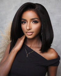 HD Lace Wig 5x5 Kinky Straight – Zamira-25 cm (10 inches)-State of Style