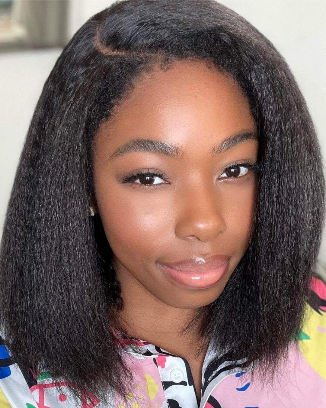 HD Lace Wig 5x5 Kinky Straight – Zamira-25 cm (10 inches)-State of Style