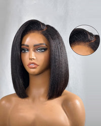HD Lace Wig 5x5 Kinky Straight – Zamira-30 cm (12 inches)-State of Style