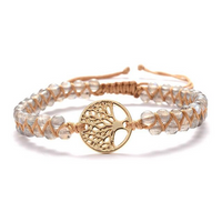 Healing Bracelet for Women | Crystal Bead Jewellery-White-State of Style