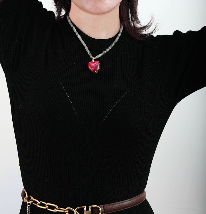 Healing Heart Bead Necklace - Nova-State of Style
