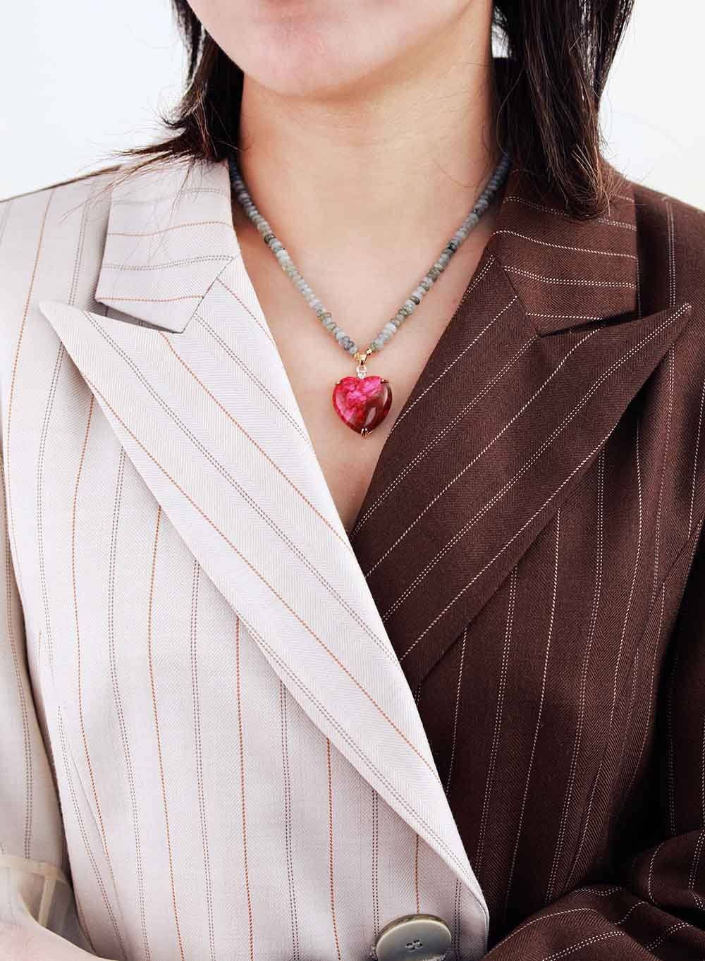 Healing Heart Bead Necklace - Nova-State of Style