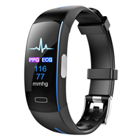 HealthGuardian Smart Blood Pressure and Heart Rate Monitor-Black/Blue Colour-State of Style