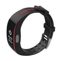 HealthGuardian Smart Blood Pressure and Heart Rate Monitor-Black/Blue-State of Style