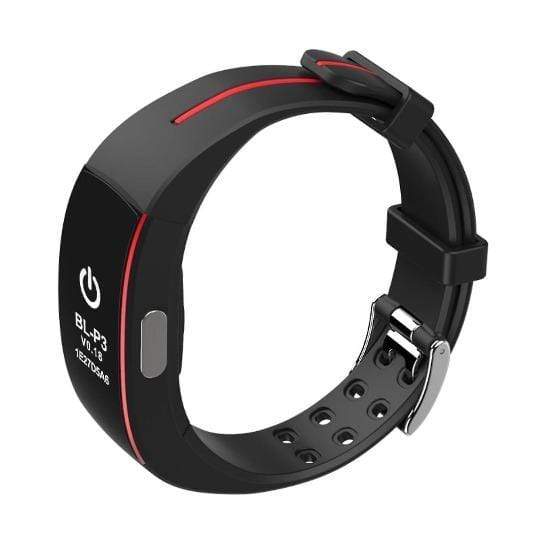 HealthGuardian Smart Blood Pressure and Heart Rate Monitor-Black/Blue-State of Style