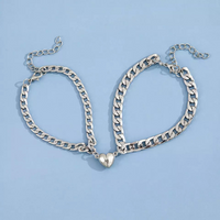 Heart Bracelet Set - Liora-Silver-State of Style
