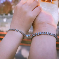 Heart Bracelet Set - Liora-Silver-State of Style