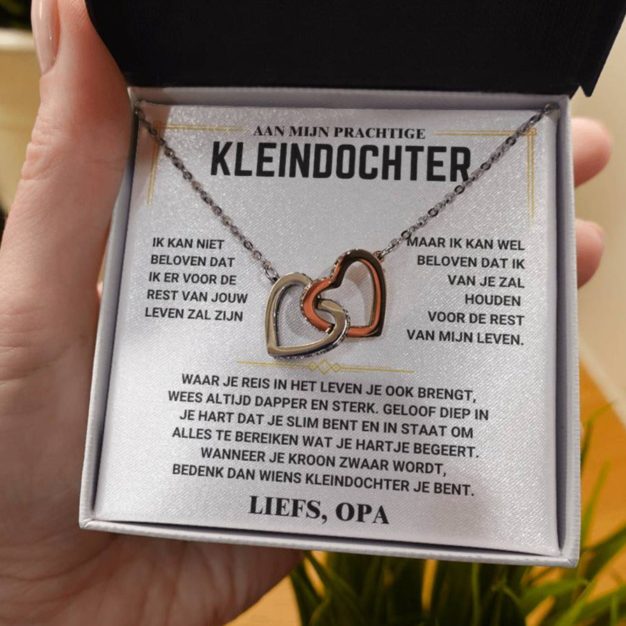 Heart Necklace for Granddaughter from Grandpa-Standard-State of Style